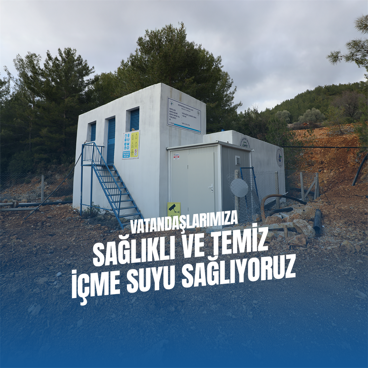 Büyükşehir 4 Ayda 122 İçme Suyu Deposu Temizledi