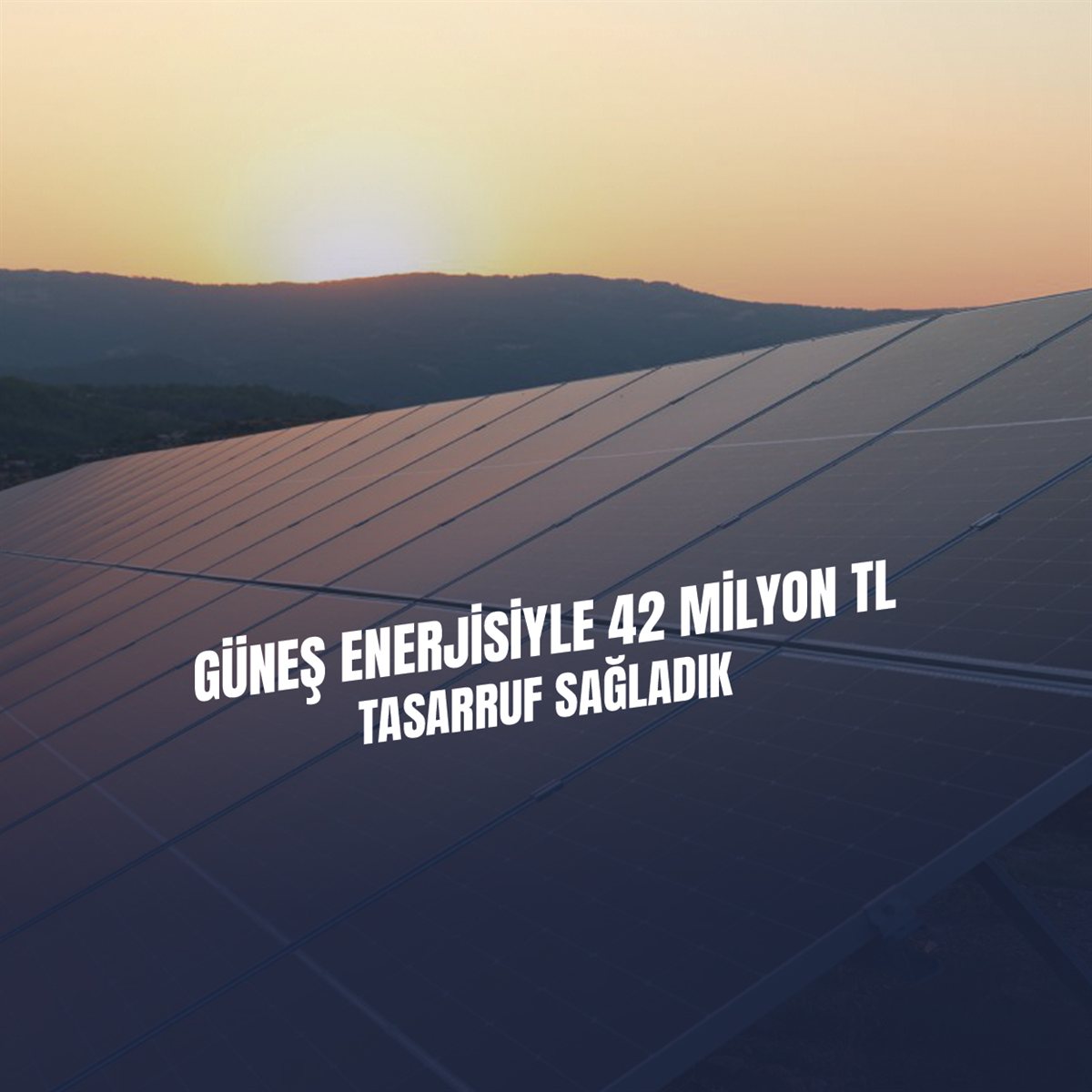 MUSKİ, Enerjisini Güneşten Alıyor