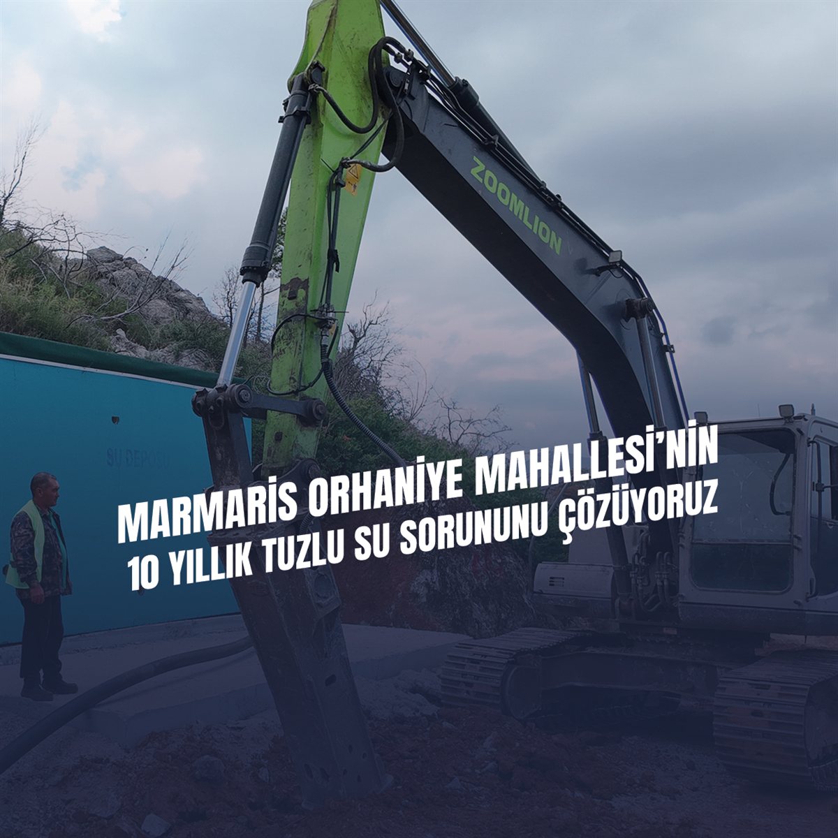 MUSKİ, Orhaniye’nin 10 Yıllık Tuzlu Su Sorununu Çözüyor